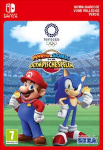 Mario & Sonic Olympische spelen Tokyo 2020 Nintendo Switch beschikbaar voor biedingen