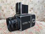 Hasselblad 500CM + Carl Zeiss Planar CF 80mm + A12 Back, Audio, Tv en Foto, Ophalen of Verzenden, Zo goed als nieuw