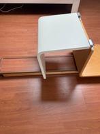 Auping aanhangtafel wit en bruin, Huis en Inrichting, Ophalen, Overige kleuren, Zo goed als nieuw, Overige maten