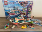Lego Friends reddingsboot (met doos) 41381, Ophalen of Verzenden, Zo goed als nieuw, Complete set, Lego