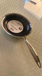 Kookpan alle vuren! Diameter 21,5cm rn 29,5cm, Ophalen, Zo goed als nieuw, Inox