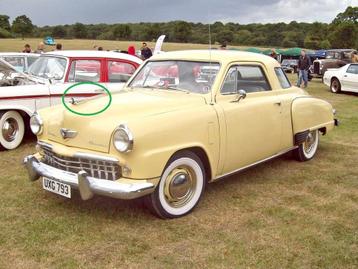 1949-53 Studebaker Hood Ornament/embleem beschikbaar voor biedingen