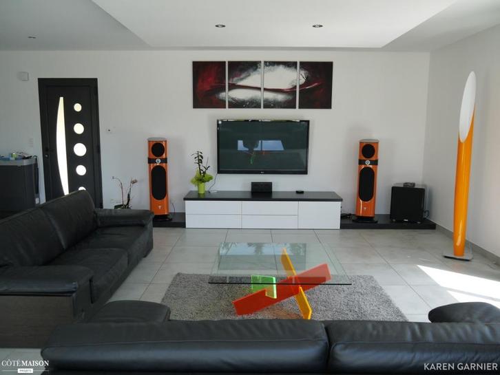 Table basse en verre ( état neuf ), Huis en Inrichting, Tafels | Salontafels, Zo goed als nieuw, Glas, Ophalen
