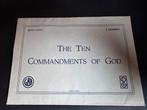 De 10 geboden van God in prenten van J. Gouppy, Enlèvement ou Envoi, Comme neuf, Carte ou Gravure, Christianisme | Catholique
