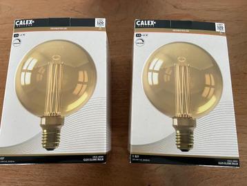 Calex - Ampoule LED d'ambiance - 3,5 W - Ampoule globe dorée