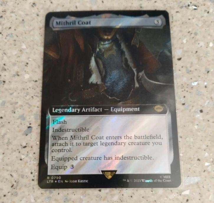 Mithril coat surge foil the lord of the rings, Hobby en Vrije tijd, Verzamelkaartspellen | Magic the Gathering, Meerdere kaarten