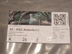 Ticket AZ Anderlecht 20/04/2023, Tickets en Kaartjes