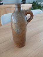 Oude jenever kruik 1liter. Hand gemaakt, Antiek en Kunst, Ophalen