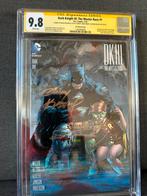 Batman dark knight master race cgc 9,8 signed 4x hot toys, Boeken, Eén comic, Ophalen of Verzenden, Nieuw, Amerika