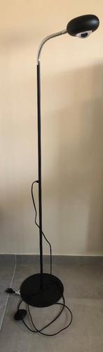 Zwarte leeslamp staanlamp, Ophalen, Zo goed als nieuw, Metaal, 100 tot 150 cm