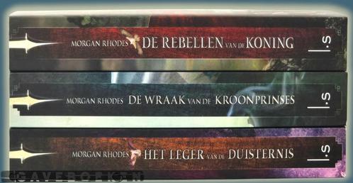 Falling Kingdoms - Morgan Rhodes - Luitingh Sijthoff - 3x -, Boeken, Fantasy, Gelezen, Ophalen of Verzenden