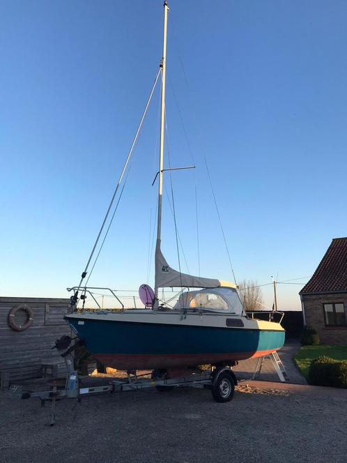 Zeilboot etap 20, Watersport en Boten, Kajuitzeilboten en Zeiljachten, Gebruikt, Tourjacht of Cruiser, Polyester, Tot 6 meter