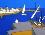 "Ergens aan de kust..." Schilderij, Verzenden