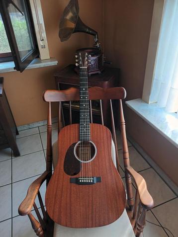 Linkshandige akoestische gitaar Martin D-10-E- Sapele-L beschikbaar voor biedingen