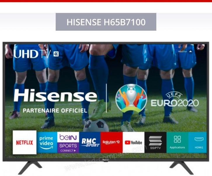 HISENSE 164cm UHD4K voor reparatie of onderdelen!!!, Audio, Tv en Foto, Televisies, Gebruikt, LED, 100 cm of meer, 4k (UHD), Overige merken