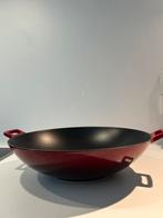 Gietijzeren wokpan, Huis en Inrichting, Keuken | Potten en Pannen, Ophalen, Zo goed als nieuw