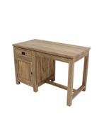 teakhouten bureau 120 of 160 cm lang, Huis en Inrichting, Ophalen of Verzenden, Nieuw, Bureau