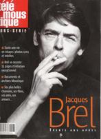 Jacques Brel - Dertig jaar later - Télémoustique speciale ed, Boeken, Gelezen, Artiest, Ophalen of Verzenden, Collectif