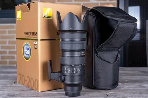 Nikon 70-200mm f/2.8 VR II | Topstaat | €699 – incl. doos &, Audio, Tv en Foto, Foto | Lenzen en Objectieven, Gebruikt, Telelens