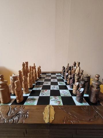 grand jeu d'échecs chinois pliable