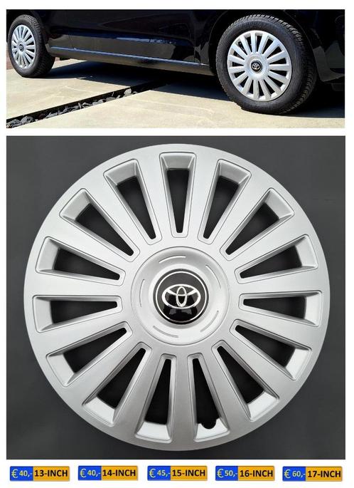 TOYOTA | Wieldoppen🔥 | 14-16 Inch | ✔️Meerdere modellen, Auto diversen, Wieldoppen, Nieuw, Ophalen of Verzenden