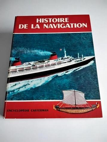 Grand livre broché HISTOIRE DE LA NAVIGATION Casterman 1968 disponible aux enchères