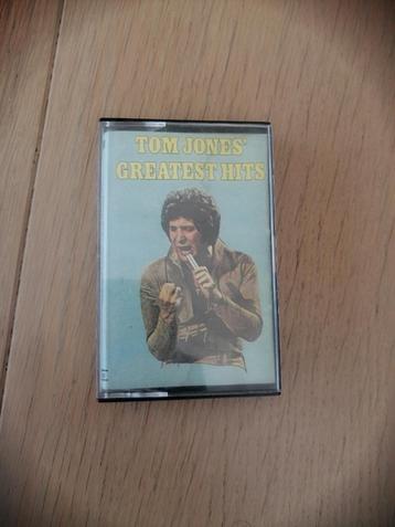 Muziekcassette Tom Jones Greatest hits beschikbaar voor biedingen