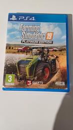 Farming simulator 19 PS4 platium edition, Ophalen of Verzenden, Zo goed als nieuw