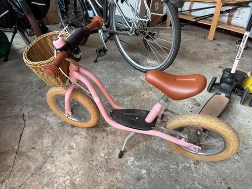 Puky xl loopfiets retro roze vanaf 3jaar, Fietsen en Brommers, Fietsen | Driewielers, Gebruikt, Verstelbare zitting, Ophalen