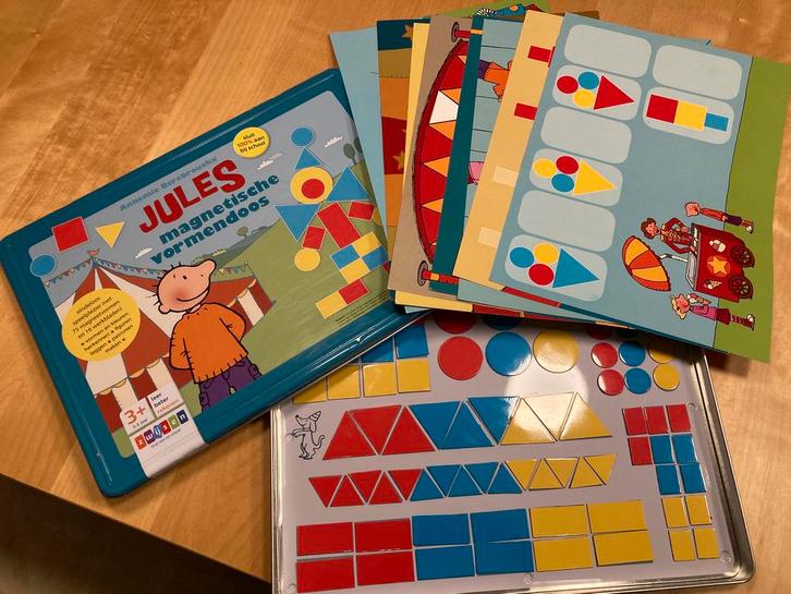 Magnetische Vormendoos van Jules, Kinderen en Baby's, Speelgoed | Educatief en Creatief, Zo goed als nieuw, Ontdekken, Ophalen of Verzenden