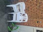 Tuinset wit, Tuin en Terras, Ophalen of Verzenden, Gebruikt, Tuinset