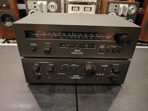 AKAI AM-2200+ AT-2200L versterker en tuner, Audio, Tv en Foto, Stereoketens, Gebruikt, Akai, Losse componenten, Ophalen of Verzenden