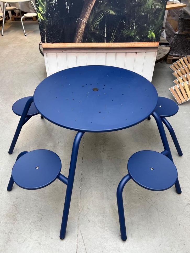 Extemis, Virus tuintafel 5p, Tuin en Terras, Tuintafels, Zo goed als nieuw, Verzenden