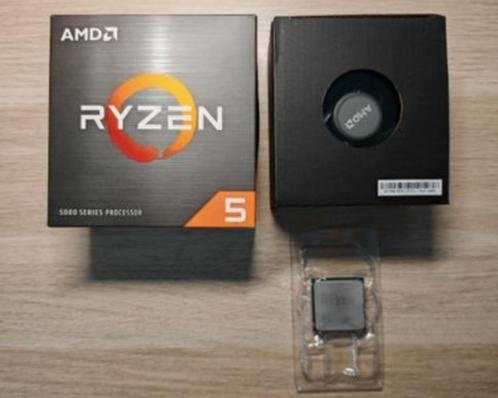 CPU AMD Ryzen 5 5600X Processeur 3,7 GHz 32 Mo L3, Informatique & Logiciels, Processeurs, Comme neuf, 6-core, 3 à 4 Ghz, Enlèvement