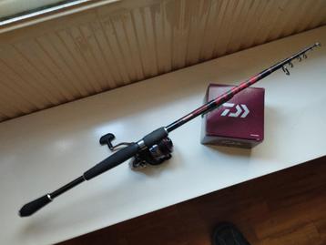 Canne à pêche Axion 240MH Carbone + Moulinet Daiwa