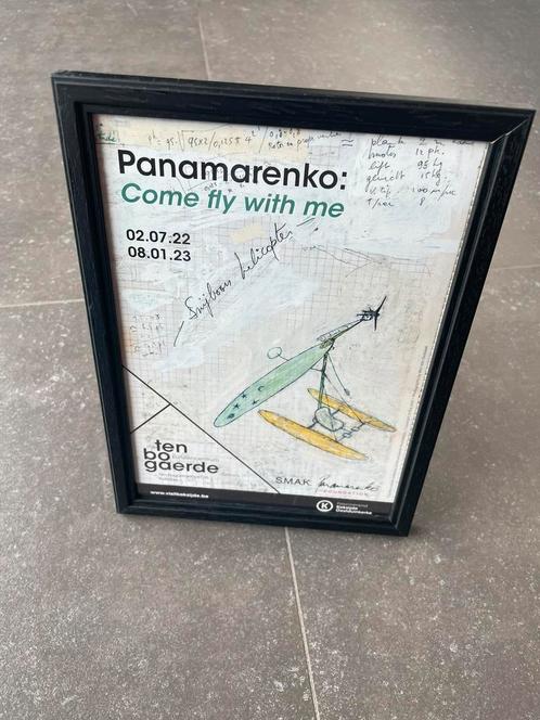 Panamarenko - Come Fly With Me - Snijboon Helicopter, Antiek en Kunst, Kunst | Litho's en Zeefdrukken, Ophalen of Verzenden