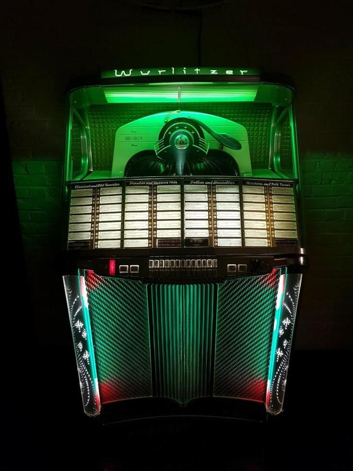 Wurlitzer 1900 “Centennial” Jukebox 1956, Verzamelen, Automaten | Jukeboxen, Gebruikt, Wurlitzer, 1950 tot 1960, Met singles, Ophalen