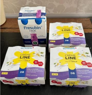 NUTRISENS Crème Line Vanille (12x)+Fresubin Energy drink(4x) beschikbaar voor biedingen