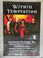 Poster Within Temptation in AB BXL en Vooruit Gent 2004, Ophalen of Verzenden