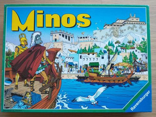 Minos - Ravensburger, Hobby en Vrije tijd, Gezelschapsspellen | Bordspellen, Gebruikt, Een of twee spelers, Drie of vier spelers