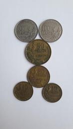 Set van 6 Franse munten, Postzegels en Munten, Verzenden, Frankrijk, Losse munt