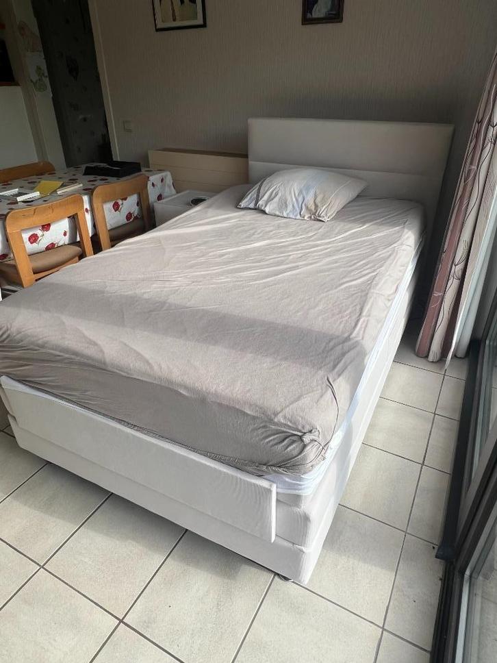 Elektrische luxe éénpersoons boxspring 120x200cm (NIEUW), Huis en Inrichting, Slaapkamer | Boxsprings, Nieuw, 120 cm, 200 cm, Eenpersoons