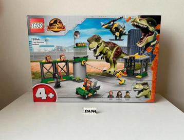 Lego J.W. T. rex dinosaurus ontsnapping (76944)Nieuw! beschikbaar voor biedingen
