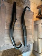 2x originele uitlaten Yamaha RD350 31K Ypvs  1983-1986, Motoren, Ophalen, Gebruikt