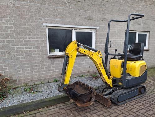 Wacker Neuson 803 Minigraver Verstelbaar 3 bakken, Zakelijke goederen, Machines en Bouw | Kranen en Graafmachines, Graafmachine