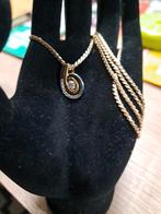 Chaîne et pendentif 18k 9,80g 60cm, Ophalen of Verzenden, Zo goed als nieuw, Goud, Goud