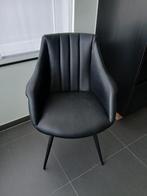 4 lederen stoelen, Ophalen, Zo goed als nieuw