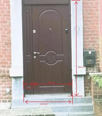 Voordeur - beveiligd/gepantserd - NIEUW beschikbaar voor biedingen