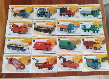 Lot 8 = 16 Dinky ATLAS "VRACHTWAGEN" fascicules beschikbaar voor biedingen
