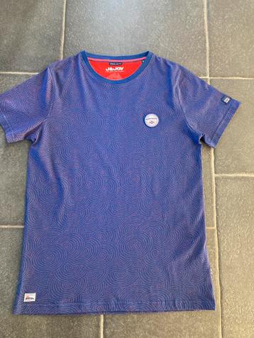 T-shirt J&Joy mauve et rouge M., Enlèvement ou Envoi, Rouge